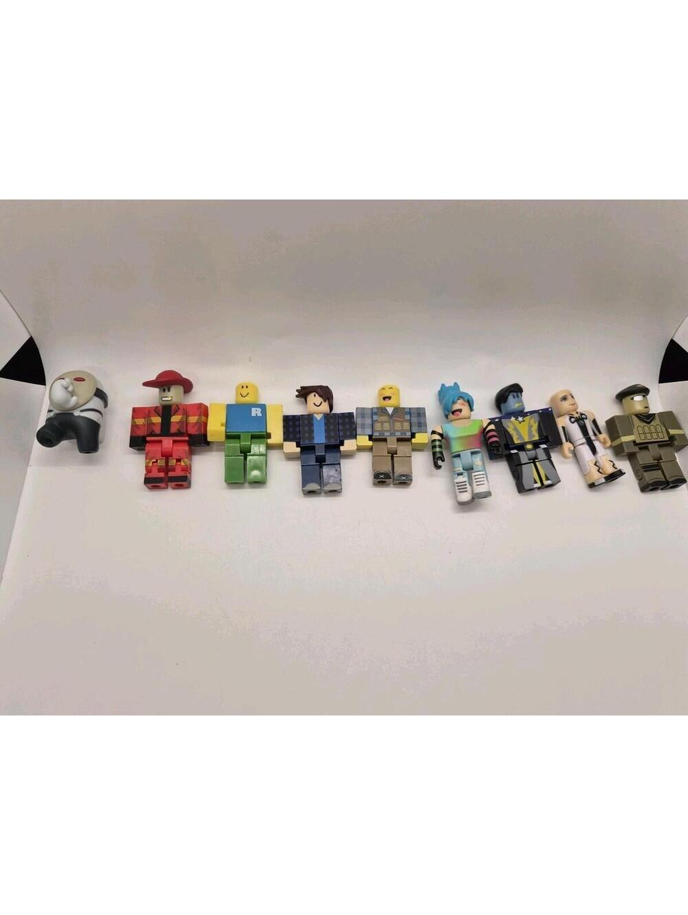 Lot Of 9 Roblox Figurines